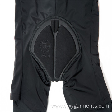 CC03-Black men's cycling pant with cushion